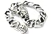 Silver Fire Flame Bracelet [4668]