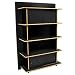 Linear Bookcase and Storage Unit - Slate