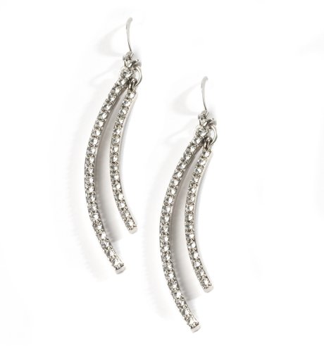 Sparkle Curve Earrings