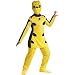 Toys & Games : Boys Small Yellow Fury Power Ranger Costume (4-6)