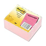 MMM7662 PAD,POSTIT,TEL MSG,PNK,12