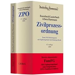 Zivilprozessordnung (ZPO): Bereits eingearbeitet FamFG mit Erg�nzungsband zum fortgeltenden ZPO-Familienverfahren