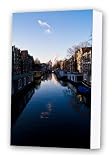 Amsterdam canal no. 5 canvas print artwork