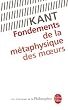 Fondements de la m�taphysique des moeurs