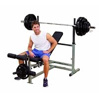 Body Solid GDIB46L Olympic Bench with Leg Developer