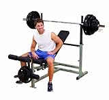 Body Solid GDIB46L Olympic Bench with Leg Developer