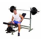 Body Solid GDIB46L Olympic Bench with Leg Developer