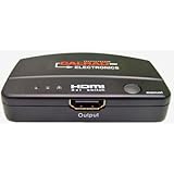 Calrad 40-992 3 x 1 HDMI Switcher with IR receiver