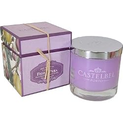Fig Pear Castelbel Scented Jar Candle, 35 Hour Burn Time