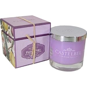 Fig Pear Castelbel Scented Jar Candle, 35 Hour Burn Time