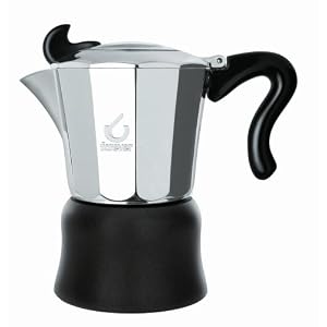 Forever Espresso Miss Coco Diva Black 6 Cup Espresso Maker.