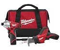 Milwaukee 2491-22 M12 Impact Driver and Recip Saw Combo Kit