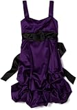 Ruby Rox Kids Girls 7-16 Pick-Up Dress With Black Contrast And Flower