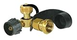 Camco Manufacturing, Inc. 59133 Brass 90 Tee with 3 ports