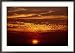 Caribbean Sunset, St. Lucia Framed Photographic Poster Print by Wayne Walton, 35x25