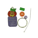 Beaded Christian Pumpkin Key Chain Craft Kit