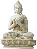 Sm. Nepali Buddha, turning the wheel of the dharma