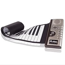 Roll up Synthesizer Piano with Reponsive Keys