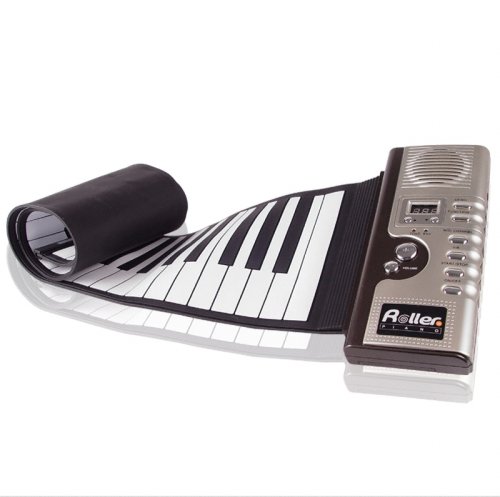 MusicalInstruments: Roll Up Piano   Digital & Portable 61 Keys Roll Up Piano Electronic MIDI Keyboard with 16 MIDI Output Channels Design