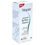 3M Nexcare Advanced No Rinse Cleanser, 8 Ounces (Pack of 3)