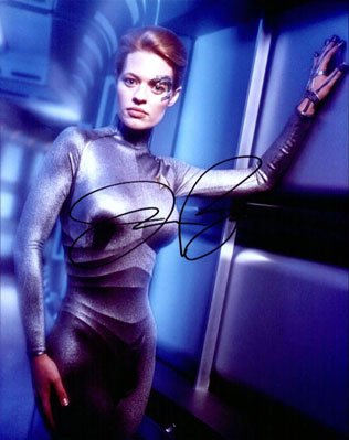 Jeri Ryan Seven of Nine Star Trek Signed Autographed Reprint Photo 8x10 #1