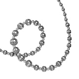 Graduated Native Pearl Sterling Silver Necklace