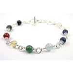 Damali Chakra Bracelets 3BSS - Healing Jewelry for Body, Mind, and Spirit