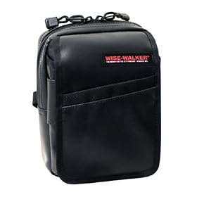 Mio Moov 330 Portable GPS Automobile Navigator Water Resistant Cross Body Messenger Bag - Black