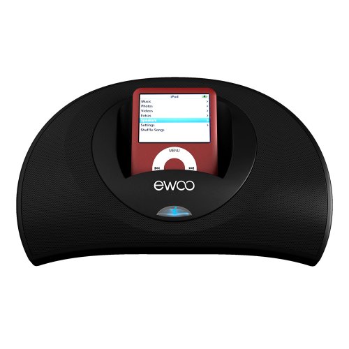 EWOO eFizz Travel Speaker for iPod and MP3 Players (Black)