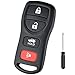 BestKeys For Nissan 4 Buttons Remote Keyless Car Case Shell EX35 FX35 Maxima Altima Ar.