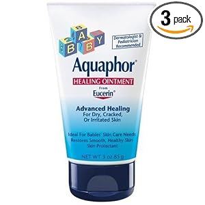 Aquaphor Baby Healing Ointment, 3oz (Pack of 3)