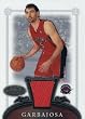 Jorge Garbajosa 2007 Topps Bowman Sterling Game-Worn Jersey Rookie Card