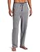 Nautica Men's Solid Cotton Knit Pant, Pewter, X-Large