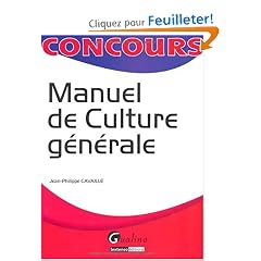 Manuel de culture g�n�rale