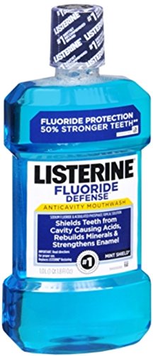 ListerineÂ® Healthy WhiteÂ® Restoring Anticavity Mouthrinse Clean Mint 