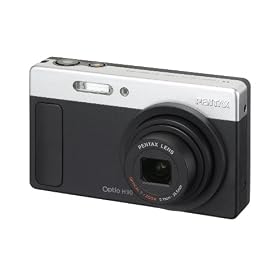 Pentax Optio H90 Digital Camera - Black/Silver (12MP, 5x Optical Zoom) 2.7 inch LCD