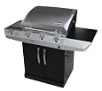 Char Broil Magnum 500 Quantum Infrared Three-Burner Gas Grill, with Sidebruner