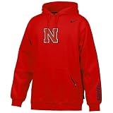 Nike Nebraska Cornhuskers Scarlet Practice Hoody Sweatshirt
