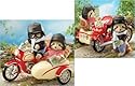 Sylvanian Families Motorcycle and Sidecar
