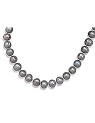 18 + 2 Inch Extension Peacock Cultured Freshwater Pearl Necklace