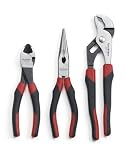 41psACcES6L. SL160  GearWrench 82104 Three Piece Standard Pliers Set