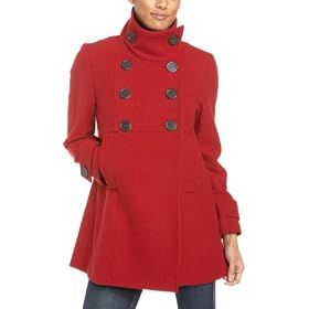 Andrew Marc Ladies Double Breasted Babydoll Jacket by Andrew Marc