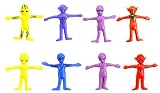 Pack of 12 - Stretchy Figures Aliens Great Party Loot Bag FillersIMAGE
