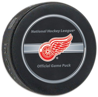 Detroit Red Wings NHL Official Team Game Pucks