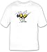 T-shirt with wasp, stinger, bugs, cartoon, hornet