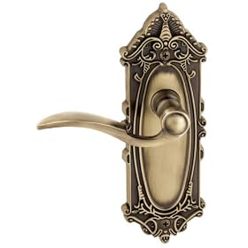 Click here to buy Grandeur GS10-GVCBEL-VB Grande Victorian Longplate with Bellagio Lever, Passage, Vintage... by Grandeur.