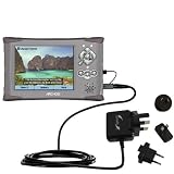International Wall Home AC Charger for the Archos AV400 Series – uses Gomadic TipExchange Technology