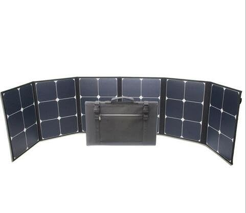 UKC Waterproof marine use sunpower foldable solar cell panel with SAE plug