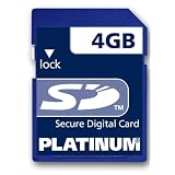 Platinum 4 GB SD Speicherkartevon "Platinum"
