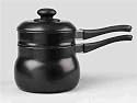 Metro 3 Piece Carbon Steel Nonstick Double Boiler